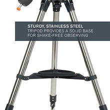 Load image into Gallery viewer, Celestron - AstroMaster 130EQ-MD Newtonian Telescope - Reflector Telescope for Beginners - Fully-Coated Glass Optics - Adjustable-Height Tripod - BONUS Astronomy Software Package
