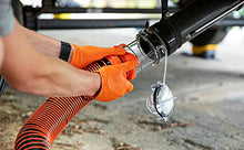 Load image into Gallery viewer, Camco Sewer Hose Adapter - Attaches to RV Outlet Connection , Extends connection for Easier Hookup- Transparent Adapter Allows You to View When Tank is Cleared - 3.5&quot; (39562)
