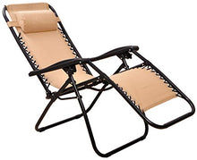 Load image into Gallery viewer, BalanceFrom Adjustable Zero Gravity Lounge Chair Recliners for Patio, Beige
