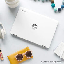 Load image into Gallery viewer, HP 14b-ca0010nr Chromebook X360 14-Inch HD Touchscreen Laptop, Chrome (Ceramic White/Mineral Silver)
