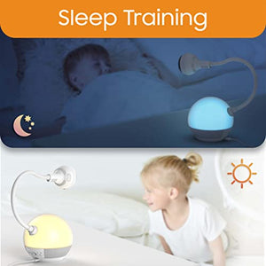 Chillax DM600 Baby Mood Lite - Smart Baby Monitor with HD Camera, Temperature Sensor - Sleep Monitor with Night Light, Soothing Sounds & Lullaby - Wi-Fi Remote Access, App-Compatible Device…