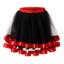 Load image into Gallery viewer, Adult Tutu Skirt, Tutu for Women, Multi Layer Puffy Costume Dance Ballet Dress Christmas Holiday Tulle Bubble Petticoat
