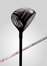 Load image into Gallery viewer, Aspire PRO-X Ladies Womens Complete Right Handed Golf Clubs Set Includes Titanium F Driver, 3 Fairway Wood, 4-5 Hybrids, 7-SW Irons, Putter, Cart Bag, 4 H/C's (Petite Size -1", Right Hand)
