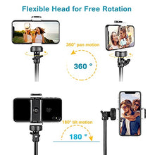 Load image into Gallery viewer, 62" Phone Tripod Accessory Kits, Aureday Camera &amp; Cell Phone Tripod Stand with Wireless Remote and Universal Tripod Head Mount, Perfect for Selfies/Video Recording/Vlogging/Live Streaming
