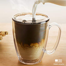 Load image into Gallery viewer, Tervis Made in USA Double Walled Fiesta Insulated Tumbler Cup Keeps Drinks Cold &amp; Hot, 16oz Mug, Butterscotch Fall Leaves
