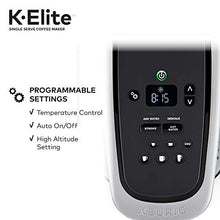 Load image into Gallery viewer, Keurig K-Elite Coffee Maker, Single Serve K-Cup Pod Coffee Brewer, With Iced Coffee Capability, Brushed Slate
