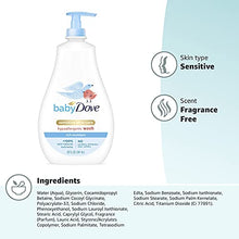 Load image into Gallery viewer, Baby Dove Sensitive Skin Care Baby Wash For Baby Bath Time Rich Moisture Tear-Free and Hypoallergenic 20 oz
