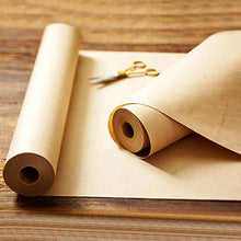 Load image into Gallery viewer, NY Paper Mill Brown Kraft Paper 17.50&quot; x 2400&quot; (200 feet) Jumbo Roll, Ideal for Gift Wrapping, Art &amp; Craft, Postal, Packing, Shipping, Floor Covering, Parcel, Table Runner, 100% Recycled Made in USA

