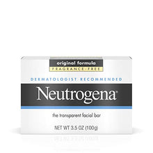 Load image into Gallery viewer, NEUTROGENA Original Formula Facial Bar, Fragrance Free 3.5 oz.
