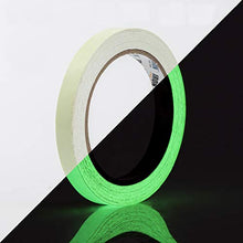 Load image into Gallery viewer, Glow Tape - 1 Inch x 30ft Vinyl Adhesive Glow-in-The-Dark Tape Roll - Lasts Up to 12 Hours
