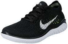 Load image into Gallery viewer, Nike Womens WMNS Free RN Flyknit 2018 942839 001 - Size 8.5W Black/White
