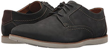 Load image into Gallery viewer, Clarks Men's Raharto Plain Shoe, blue nubuck, 10 Medium US
