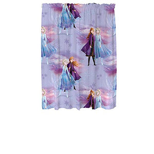 Franco Kids Room Window Curtains Drapes Set, 82 in x 63 in, Disney Frozen 2