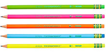 Load image into Gallery viewer, Dixon Ticonderoga No.2 Pencils, Assorted Neon, 10-Pack
