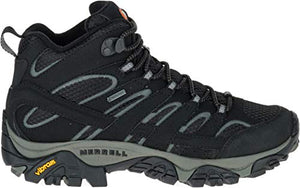 Merrell Women's Moab 2 Mid GTX Hiking Boot Black 6.5 B(M) US