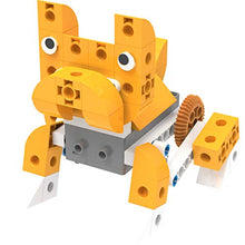 Load image into Gallery viewer, Thames &amp; Kosmos Kids First Robot Pet Shop: Owls, French Bulldogs, Sloths &amp; More! STEM Experiment Kit for Young Engineers | Build 8 Motorized Robots of Cute Animals | Play &amp; Learn with Storybook Manual
