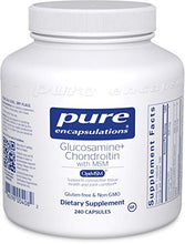 Load image into Gallery viewer, Pure Encapsulations - Glucosamine + Chondroitin with MSM - Healthy Cartilage Strength and Resilience - 240 Capsules
