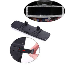 Load image into Gallery viewer, Bling Rhinestone Car Rear View Mirror, Car Rear View Mirror with Crystal Diamonds Bling Rhinestones Car Rear View Mirror for Women,Car Interior Trim. (Sliver)
