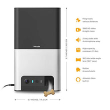 Load image into Gallery viewer, [New 2020] Petcube Bites 2 Wi-Fi Pet Camera with Treat Dispenser &amp; Alexa Built-in, for Dogs and Cats. 1080p HD Video, 160° Full-Room View, 2-Way Audio, Sound/Motion Alerts, Night Vision, Pet Monitor
