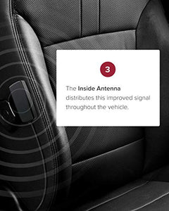 weBoost Drive Reach (470154) Vehicle Cell Phone Signal Booster | Car, Truck, Van, or SUV | U.S. Company | All U.S. Networks & Carriers -Verizon, AT&T, T-Mobile, Sprint & More | FCC Approved