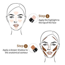 Load image into Gallery viewer, ONLYOILY Contour Stick,Concealer Contour Highlighter Stick,Cruelty Free Makeup,double-end face concealer contouring sticks cream, Waterproof Professional Makeup Cream Contour Stick Halloween (01)

