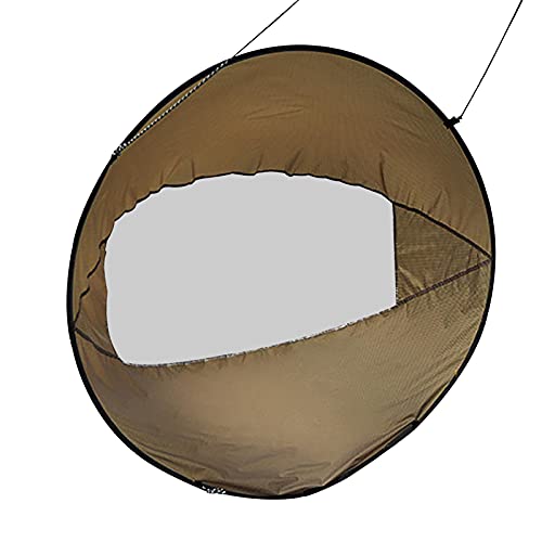 Tengan Kayak Wind Sail, 46 Inches Kayak Wind Sail Folding Kayak Paddle Board Accessories, Easy Setup and Install Quickly, Suitable for Canoes, Inflatables, Boats, Yachts Refined