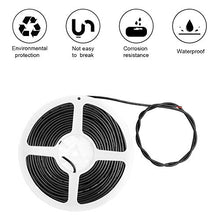 Load image into Gallery viewer, Electrical Wire 65.6ft 22AWG Conductor Wire, 22 Gauge Black Tinned Copper Hookup Wire, 2 Pin Insulated Solid Core, Flexible Extension Electrical Cord for LED Strip, Auto, 12/24 Volt Lighting
