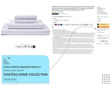 Load image into Gallery viewer, CHATEAU HOME COLLECTION 100% Egyptian Cotton Sheets King Size, 800 Thread Count White 4 Piece Sheet Set, Solid Sateen Weave, 16&quot; Deep Pocket (Fits Upto 18&quot; Mattress), Long Staple Cotton Bedsheet Set
