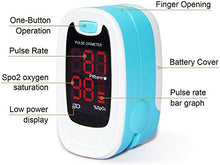 Load image into Gallery viewer, CONTEC LED CMS50M Pulse Oximeter,SpO2 and PR Value Waveform Blood Oxygen, Neck/Wrist Cord
