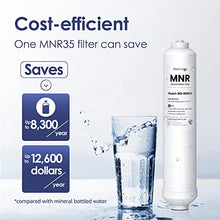 Load image into Gallery viewer, Waterdrop Remineralization Inline Water Filter, 1/4” Quick Connect Post Filter for RO Reverse Osmosis Filter System, Restore Essential Minerals
