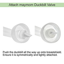 Load image into Gallery viewer, Maymom 6 Count Duckbill Valves for Spectra S1 Spectra S2 Spectra 9 Plus. Not Original Spectra Pump Parts Replace Spectra Duckbill Valve Not Original Spectra S2 Accessories Work w Spectra (White)

