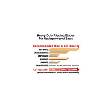 Load image into Gallery viewer, Freud LU87R010 10&quot; Thin Kerf Rip Blade, Multi, One Size
