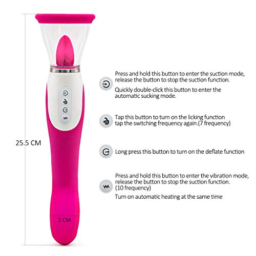 Load image into Gallery viewer, Okutani Perfect Size Realistic Tongue Licker with Multi Speed Líckíng&Vibrating Handheld Wireless Pussy Pleasure Massaging Tools for Female Underwear Therapy Device IPX7 Waterproof Tshirt