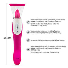 Load image into Gallery viewer, Okutani Perfect Size Realistic Tongue Licker with Multi Speed Líckíng&amp;Vibrating Handheld Wireless Pussy Pleasure Massaging Tools for Female Underwear Therapy Device IPX7 Waterproof Tshirt
