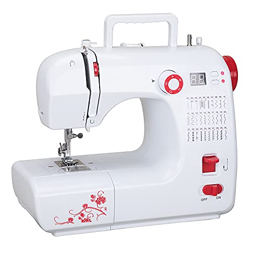 Mini Sewing Machine, Vogvigo Computerized Sewing Machine for Beginners, Embroidery Sewing Machine with 120 Stitching Programs, LCD Display, Electronic Sewing Machine