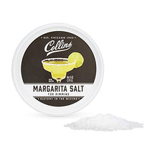 Load image into Gallery viewer, Collins White Margarita Salt Rimmer for Cocktails | Glass Rimming Salt for Margarita, Bloody Mary, Manhattan Drinks, 6oz
