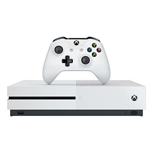 Microsoft Xbox One S 1TB Console with Xbox One Wireless Controller - Robot White (2016 Model)