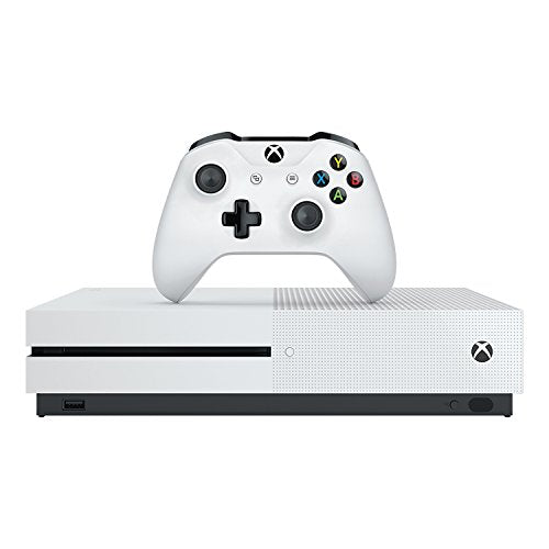 Microsoft Xbox One S 1TB Console with Xbox One Wireless Controller - Robot White (2016 Model)