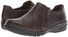 Load image into Gallery viewer, Clarks Women's Cheyn Clay Loafer, Brown Leather, 5.5 M US
