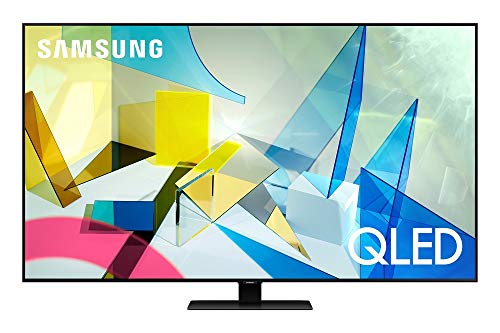 Samsung 55-inch Class QLED Q80T Series - 4K UHD Direct Full Array 12X Quantum HDR 12X Smart TV with Alexa Built-in (QN55Q80TAFXZA, 2020 Model)