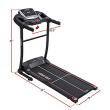 Load image into Gallery viewer, Merax Easy Assembly Folding Treadmill Motorized Running Jogging Machine (Gray Black)

