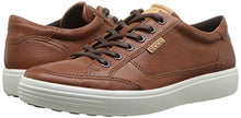 Load image into Gallery viewer, ECCO Men's Soft 7 Long Lace Sneaker, Cognac, 46 M EU (12-12.5 US)
