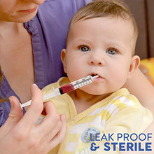 Load image into Gallery viewer, 10ml Syringe with Luer Slip Tip - 100 Sterile Syringes by Care Touch – No Needle, Great for Dispensing Oral Medicine and Home Care

