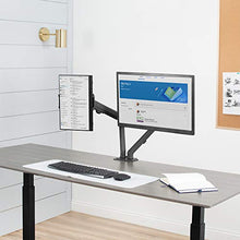 Load image into Gallery viewer, VIVO Universal VESA Mount Adapter for Tablets, 2-in-1 Laptops, &amp; 15.6 inch Portable Monitors, Max VESA 100x100, Adjustable Laptop Holder, Black, MOUNT-UVM02
