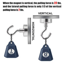 Load image into Gallery viewer, DIYMAG Magnetic Hooks, 22Lbs Strong Magnet Hooks for Kitchen, Home, Cruise, Workplace, Office and Garage, Pack of 20
