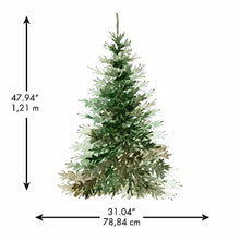Load image into Gallery viewer, RoomMates RMK4835GM Watercolor Evergreen Christmas Tree Giant Peel and Stick Wall Decals
