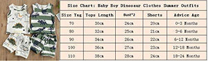 2Pcs Baby Boys Summer Clothing Sets Cute Letters Print Sleeveless Tank Tops T-Shirt+Palm Shorts Outfits (Black Tank Tops+Beach Shorts, 0-6 Months)