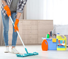 Load image into Gallery viewer, M.C. Mr Clean Multi-Purpose Summer Citrus Liquid Cleaner Professional Household Non-Toxic Hardwood Floor Cleaner 128 Fluid Ounce Bottle With Number 1 In Service Wallet Tissue Pack
