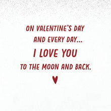 Load image into Gallery viewer, Hallmark Valentines Day Card for Significant Other (Favorite Place in The Universe, Astronauts)
