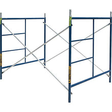 Load image into Gallery viewer, Metaltech SAFERSTACK Single Lift Scaffold Set - 5ft. x 5ft. x 7ft. Model Number M-MFS606084
